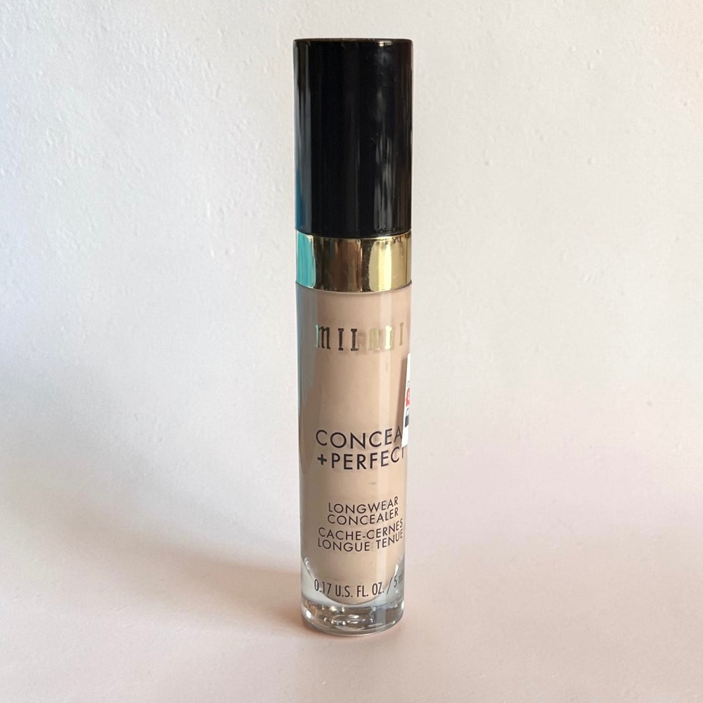 Milani Conceal + Perfect Longwear Concealer 12 hours 125 Light Natural Matte